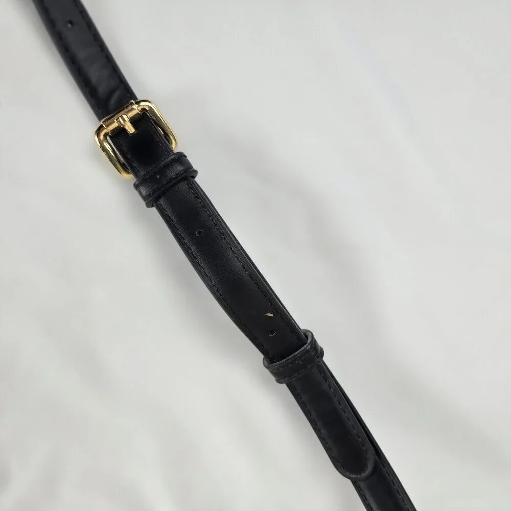 Moda Luxe Round Crossbody Bag w/ Top Handle Cream Cotton Black Faux Leather